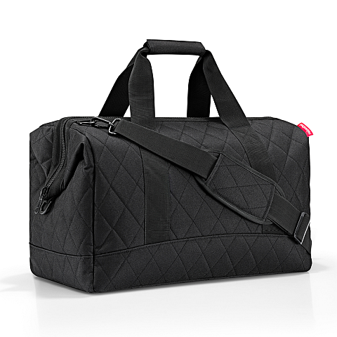 Reisenthel allrounder L Schwarz Frau Schultertasche