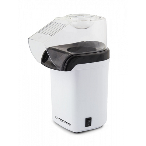 Esperanza EKP005W Popcornmaschine Schwarz, Weiß 0,27 l 2 min 1200 W