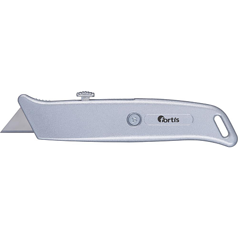 Fortis 4317784727549 Teppichmesser Edelstahl