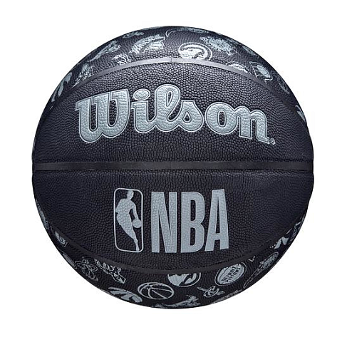 Wilson WTB1300XBNBA Basketball Innen & Außen Schwarz, Grau