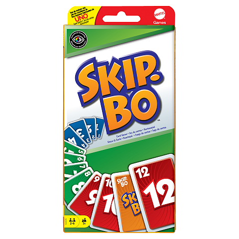 Games Mattel SKIP-BO, Kartenspiel, Gesellschaftsspiel, Familienspiel, Kinderspiel