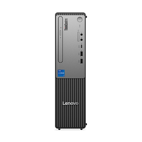 Lenovo ThinkCentre neo 50s Gen 5 Intel® Core™ i5 i5-14400 8 GB DDR5-SDRAM 512 GB SSD Windows 11 Pro SFF PC Schwarz, Grau