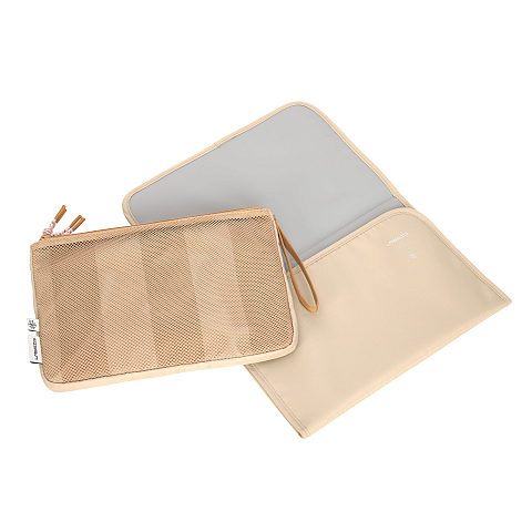 Lässig Casual Kupplung Beige Polyester