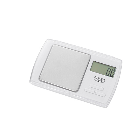 Adler AD 3161 Küchenwaage Weiß Rechteck Elektronische Personenwaage