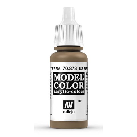Vallejo 70.873 Acrylfarbe 17 ml Braun Flasche