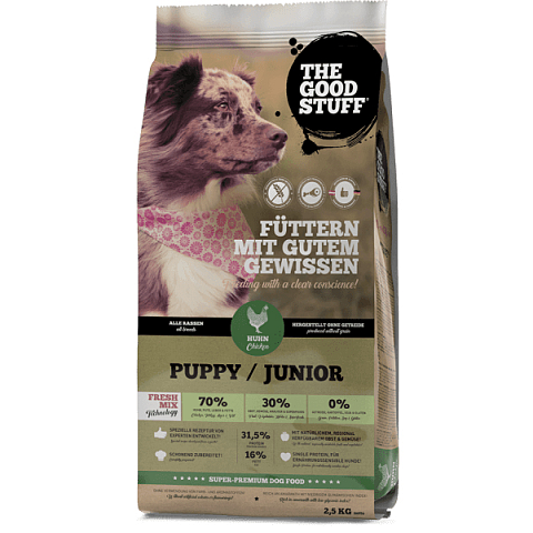 The Goodstuff TGS10005 Hunde-Trockenfutter 2,5 kg Welpe Huhn