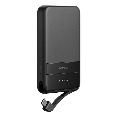 EcoFlow RAPID Lithium-Ion (Li-Ion) 5000 mAh Kabelloses Aufladen Schwarz