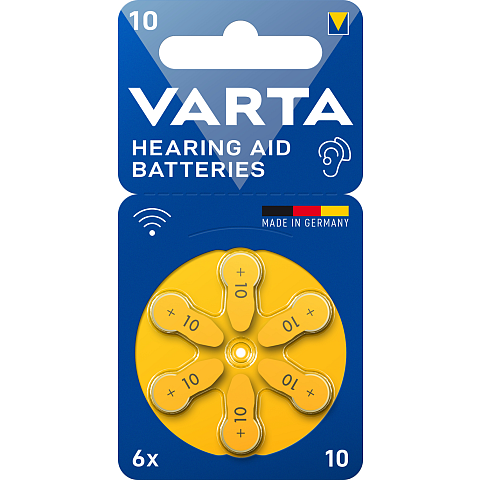 Varta 10 Einwegbatterie PR70 Zink-Luft