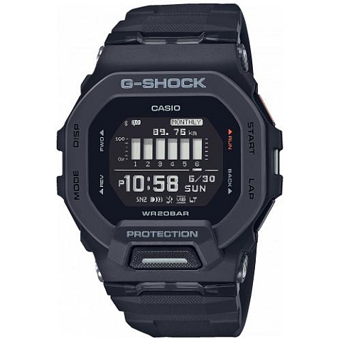 Casio G-Shock GBD-200-1ER Uhr Armbanduhr Schwarz