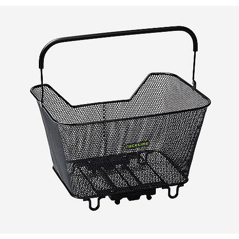 racktime 13008 Rahmen Fahrradkorb 20 l Metall Schwarz