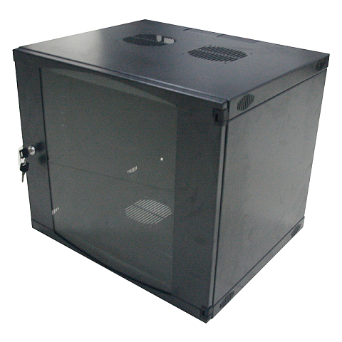 LogiLink W09F64B Rack Wandmontiertes Regal Schwarz, Grau