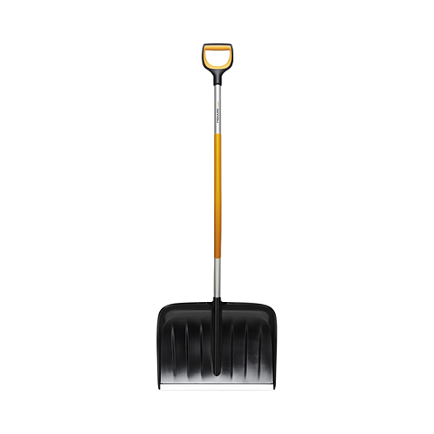 Fiskars X-series Schneeräumer gebogen
