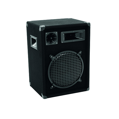 Omnitronic DX-1022 3-Wege Schwarz Kabelgebunden 200 W