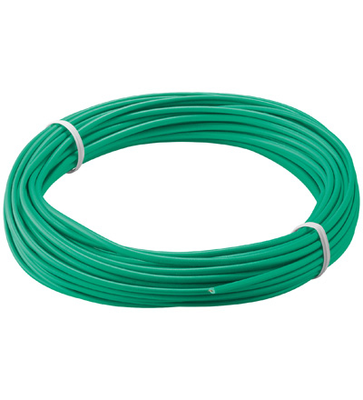 Goobay 55042 Elektrisches Kabel 10 m Grün