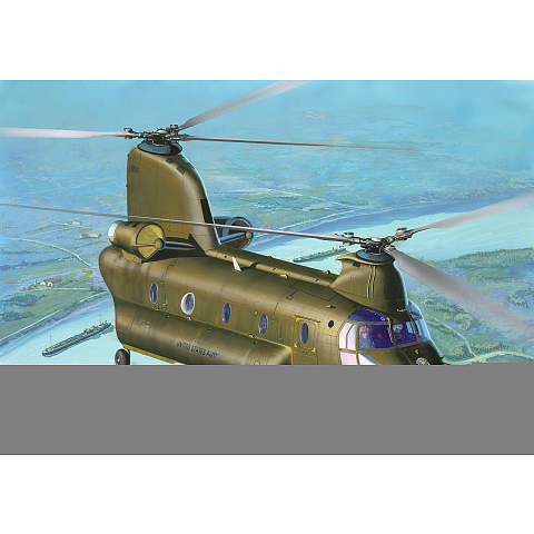 Revell CH-47D Chinook Hubschraubermodell Montagesatz 1:144