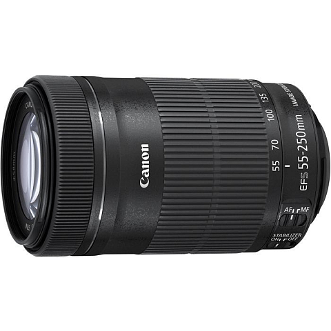 Canon EF-S 55-250mm f/4-5.6 IS STM SLR Teleobjektiv Schwarz