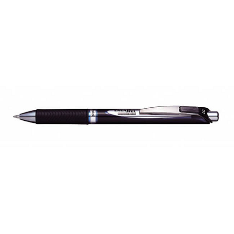 Pentel EnerGel Medium Clip-on-Einziehkugelschreiber Schwarz 1 Stück(e)