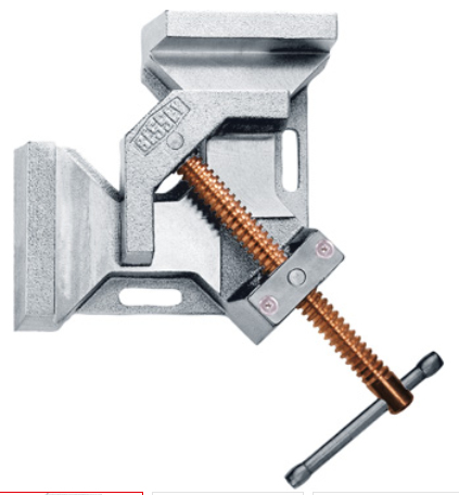 BESSEY WSM9 Schraubzwinge Rohrschelle 9 cm Gold, Edelstahl