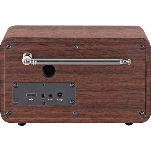 Telestar TEL DIRA M14I (HOLZ) Tragbar Digital Schwarz, Holz