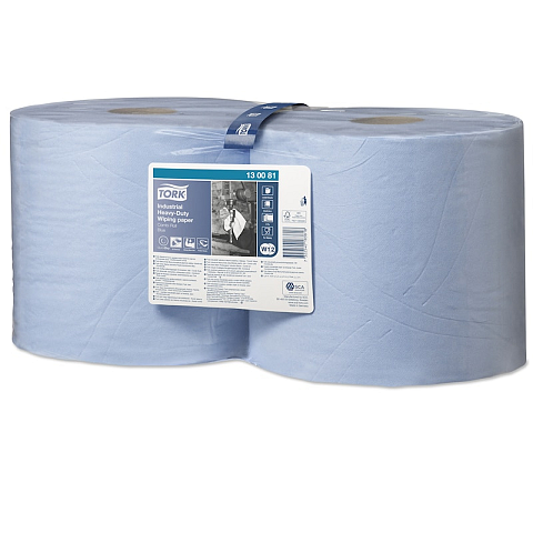 Tork 130081 Papiertuch 350 Blätter Blau 119 m