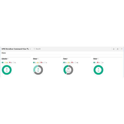 HPE StoreEver Autoloader Command View for Tape Libraries - TapeAssure Advanced E-LTU