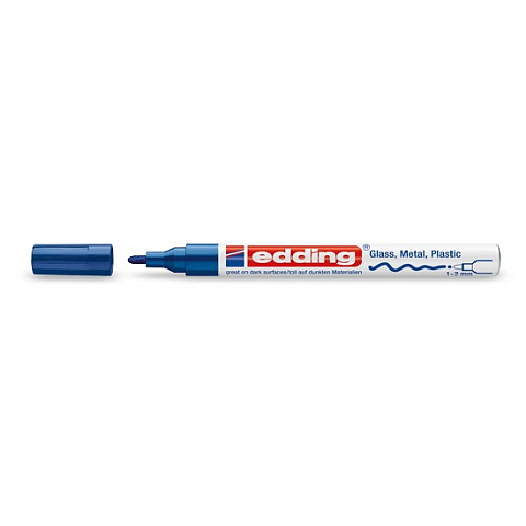 Edding 751 Blau 10 Stück(e)