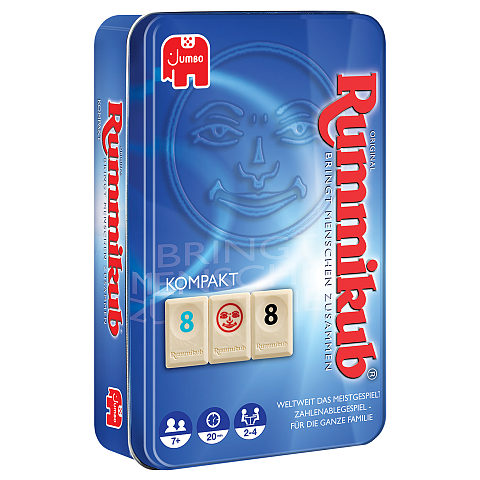 Rummikub Original Kompakt in Metalldose