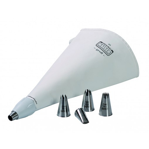 Kaiser Profi Spritzbeutel-Set 7-teilig Perfect Edelstahl
