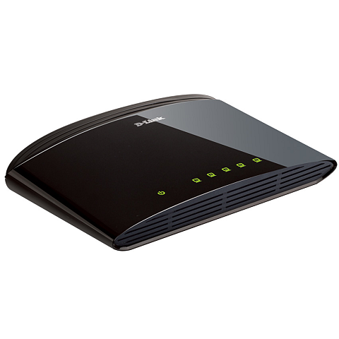 D-Link DES-1005D Unmanaged Fast Ethernet (10/100) Schwarz