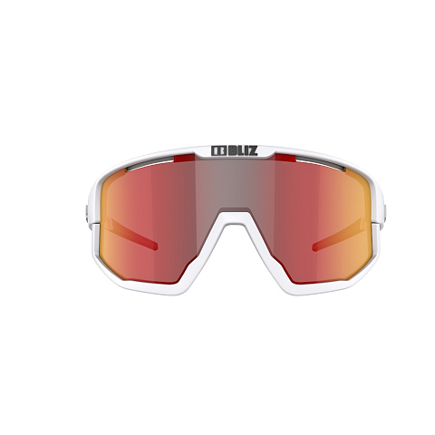 Bliz Fusion Radsportbrille Unisex Vollrand Weiß