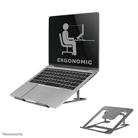 Neomounts NSLS085GREY Laptop-Halterung 10-17" - faltbar - kompakt - universal