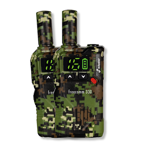 Stabo freecomm 330 Funksprechgerät 16 Kanäle Schwarz