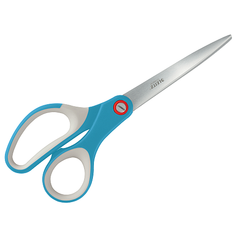 Leitz 53320061 Büro- & Bastelschere Büroscheren Gerader Schnitt Blau