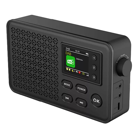 Denver DAB-57 Radio Tragbar Schwarz