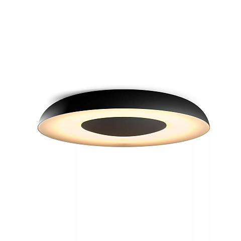 Philips Hue White ambience Still Deckenleuchte schwarz + Dimmschalter
