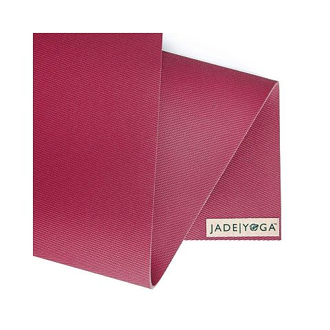 JadeYoga Jade Harmony Yoga-Matte Gummi Rot