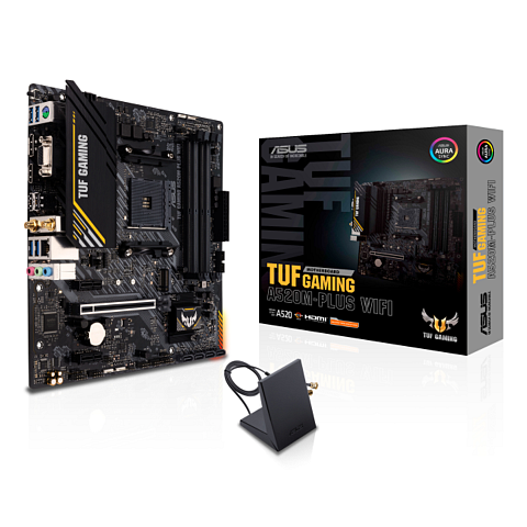 ASUS TUF GAMING A520M-PLUS WIFI AMD A520 Sockel AM4 micro ATX