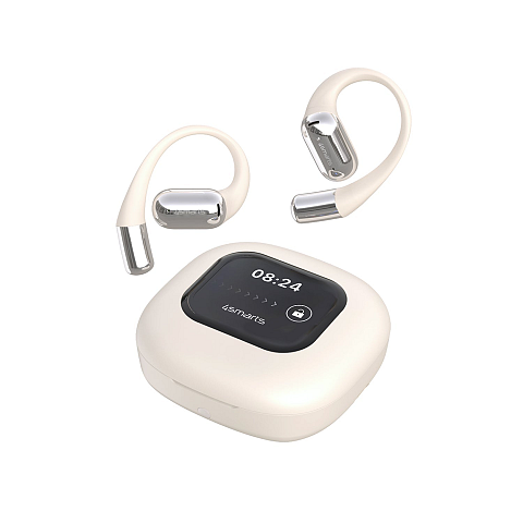 4smarts SkyBuds AI Kopfhörer Kabellos Offene Ohren Anrufe/Musik Bluetooth Beige