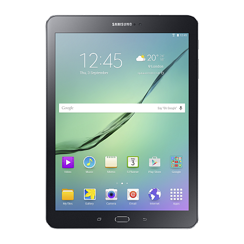 Samsung Galaxy Tab S2 SM-T813N Snapdragon 32 GB 24,6 cm (9.7") 3 GB Wi-Fi 5 (802.11ac) Android 6.0 Schwarz
