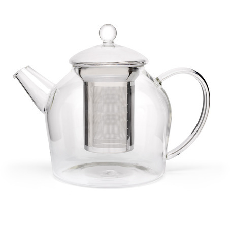 Bredemeijer Teekanne Minuet Santhee 1,2l Glas mit Edelstahlfilter