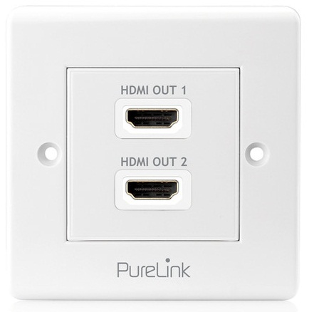 PureLink PureInstall PI105 Steckdose HDMI Weiß