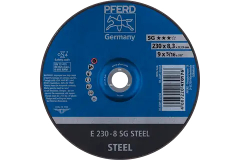PFERD Grinding wheels SG STEEL Winkelschleifer