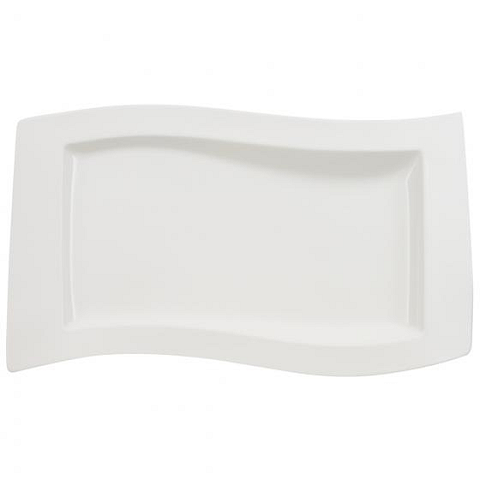 Villeroy & Boch 1025252281 Serviergeschirr Porzellan Weiß Rechteckig Servierschale