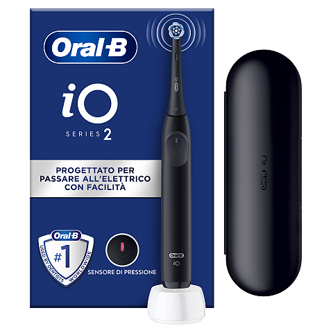 Oral-B iO Series 2 Erwachsener Vibrierende Zahnbürste Schwarz