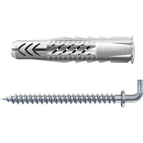 Fischer 94288 Schraubanker/Dübel 2 Stück(e) Schraubhaken & Dübelsatz