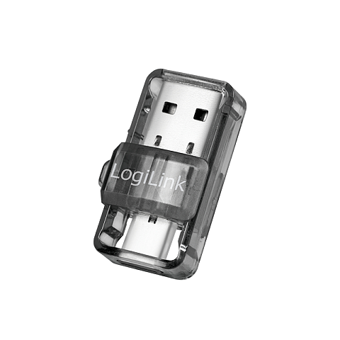 LogiLink BT0054 Bluetooth Musik-Empfänger Grau, Transparent