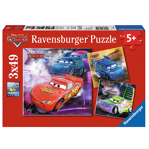Ravensburger Op de racebaan Puzzlespiel 49 Stück(e) Cartoons