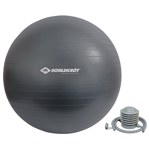 Schildkröt Fitness 960157 Gymnastikball 75 cm Grau Volle Größe