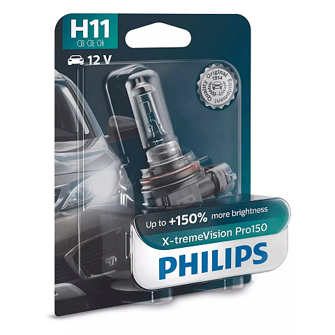 Philips 12362XVPB1 H11 55 W Halogen