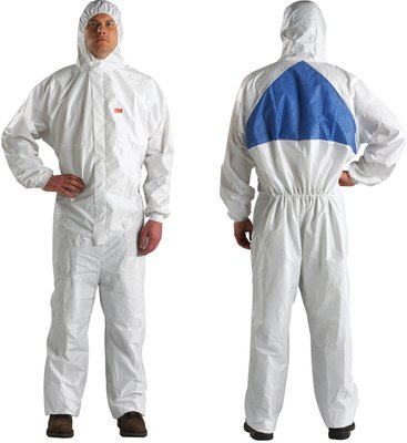 3M 4540+XL Schutzoverall/-anzug Blau, Weiß